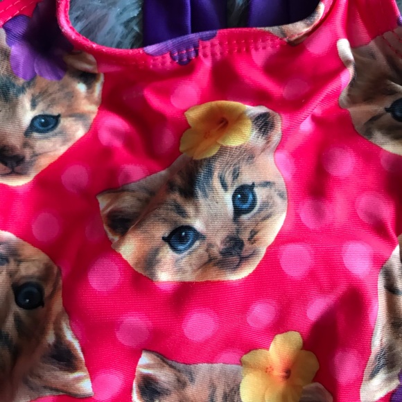 5/$25 CHILDREN’S PLACE kitten bathing suit /swim - Picture 2 of 3
